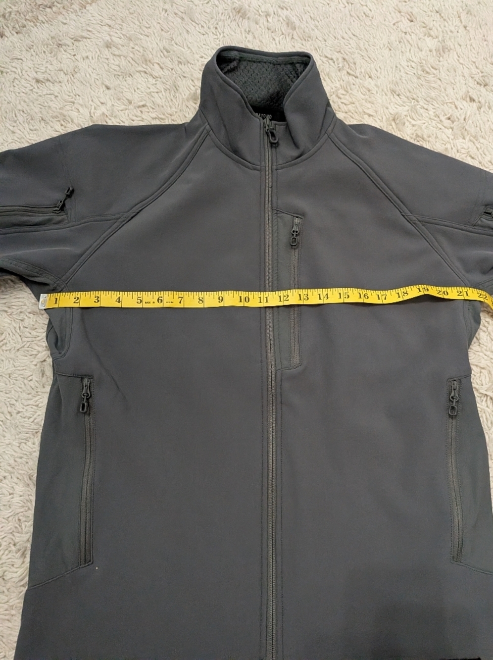 Beyond Mens Testa Cold Softshell Full-zip Jacket - Picture 8 of 9